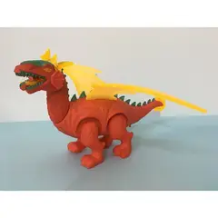 JUGUETERIA EXPRESS - Dragón 2 cabezas juguete con sonidos movimientos luces
