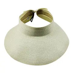 VELBROS - Gorra Visera Ala Ancha Fina Cachucha Unisex Deport Playa - Blanco