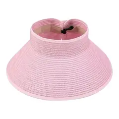 VELBROS - Gorra Visera Ala Ancha Fina Cachucha Unisex Deport Playa - Rosa