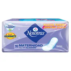NOSOTRAS - Toallas Maternidad X 10 Unidades
