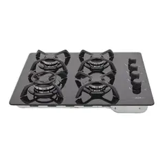 HACEB - Estufa De Empotrar Cristal Negro 60 x 43