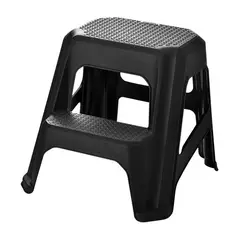 RIMAX - Escalera 2 Pasos Pro Negro
