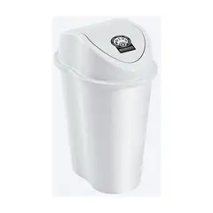 RIMAX - Papelera Tapa Vaiven 10 Litros