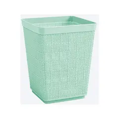 RIMAX - Papelera Fique 6 Litros Verde Menta