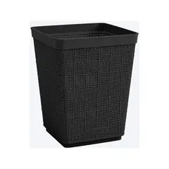 RIMAX - Papelera Fique 6 Litros Negro