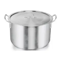 IMUSA - Olla De Aluminio Recta Recortada 24 Cm