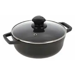 IMUSA - Caldero 18 Cm Tapa De Vidrio