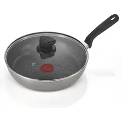 IMUSA - Sarten 24 cm Talent Antiadherente Tapa de Vidrio