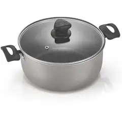 IMUSA - Olla Tapa De Vidrio 24 cm Talent 4,6 Litros