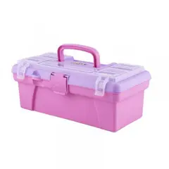 RIMAX - Caja Organizadora 12 Rosado Lila