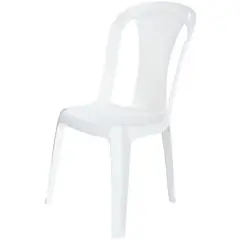 RIMAX - Silla Samba Sin Brazos Reciclada Blanco