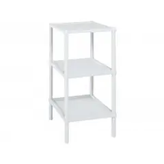 RIMAX - Mesa Multiusos Cuadrado 3 Niveles Blanco