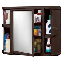 RIMAX - Gabinete Baño Con Espejo - Wengue