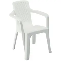 RIMAX - Silla Eterna Con Brazos Blanco