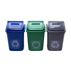 RIMO - Papelera Vaiven Fantasia 12 Litros Color Surtida