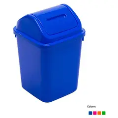 RIMO - Papelera Vaiven Fantasia 9 Litros Color Surtida