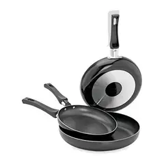 UNIVERSAL - Set X 3 Sartenes Aliada 18, 20 Y 24 Cm Antiadherentes