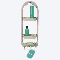 RIMAX - Organizador De Ducha - Taupe