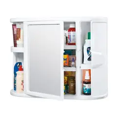 RIMAX - Gabinete Baño Con Espejo - Blanco
