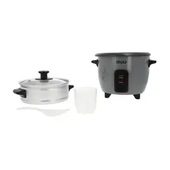 IMUSA - Olla arrocera 8 tazas gris