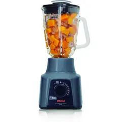 IMUSA - Licuadora powermix glass 8velocidades gris