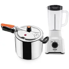 IMUSA - Olla a presión 7l licuadora powermix plus