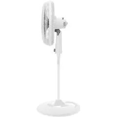 SAMURAI - Ventilador turbo power pedestal blanco