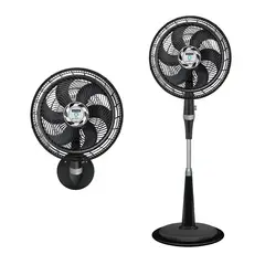 SAMURAI - Ventilador ultra silence force 2en1 negro