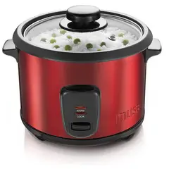 IMUSA - Arrocera acero roja 5 tasas
