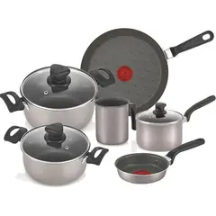 IMUSA - Bateria de cocina antiadherente talent 9 piezas