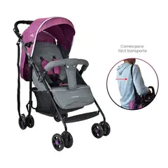 HAPPY BABY - Coche Para Bebe Verso Rosa