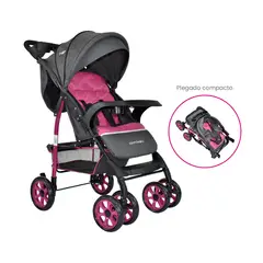 HAPPY BABY - Coche Bebe Klaus Rosa