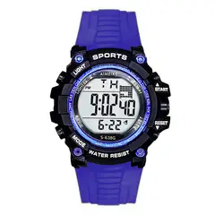 DAYOSHOP - Reloj Digital Resistente Al Agua 30 M Sports Luces+ Estuche