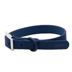 PEPS WE LOVE BEST FRIENDS - Collar para Perro Gargantilla de Caucho Resistente Azul XS-