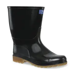 CROYDON - Botas PVC Macha Baja Negro para Hombre y Mujer