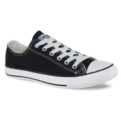 CROYDON - Tenis Casuales Discovery Bajo Negro para Hombre