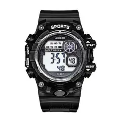 DAYOSHOP - Reloj Digital Resistente Al Agua Impermeable Luces Estuche