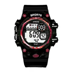 DAYOSHOP - Reloj Digital Resistente Al Agua Impermeable Luces Estuche