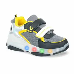 LOS GOMOSOS - Tenis patín con luces Dogty Negro-Ama para niño