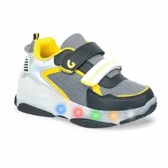 LOS GOMOSOS - Tenis patín con luces Dogty Negro-Ama para niño