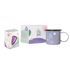 LIFECUP - Kit Esencial Copa Menstrual Lila Ollita 1