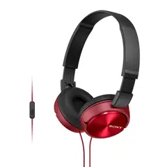 SONY - Audífonos manos libre mdr-zx310ap - rojo