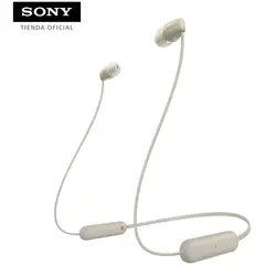 SONY - Audífonos internos inalámbricos wi-c100 - beige