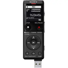SONY - Grabador de voz digital icd-ux570f - negro