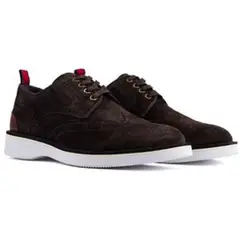 AMBITIOUS - Zapatos En Cuero Gamuza Para Hombre Café CA-6445AM.4