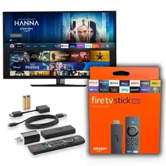 AMAZON - Fire Tv Stick Lite Full Hd Última versión Negro