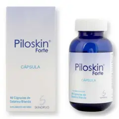 PILOSKIN - Forte con Biotina x 60 cápsulas Skindrug PUM $2,053,3
