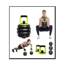 GENERICO - Pesa rusa kettlebell ajustable gym mancuerna