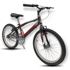 ATILA - Bicicleta para niño 20 Rines en Aluminio sin cambios negro