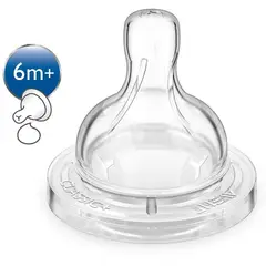 AVENT - Tetinas 6m+ Flujo Espeso x2 SCF63627